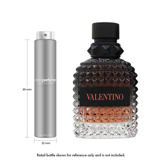 Valentino Uomo Born in Roma Coral Fantasy Cologne for Men - Travel Spray EDT 5ml