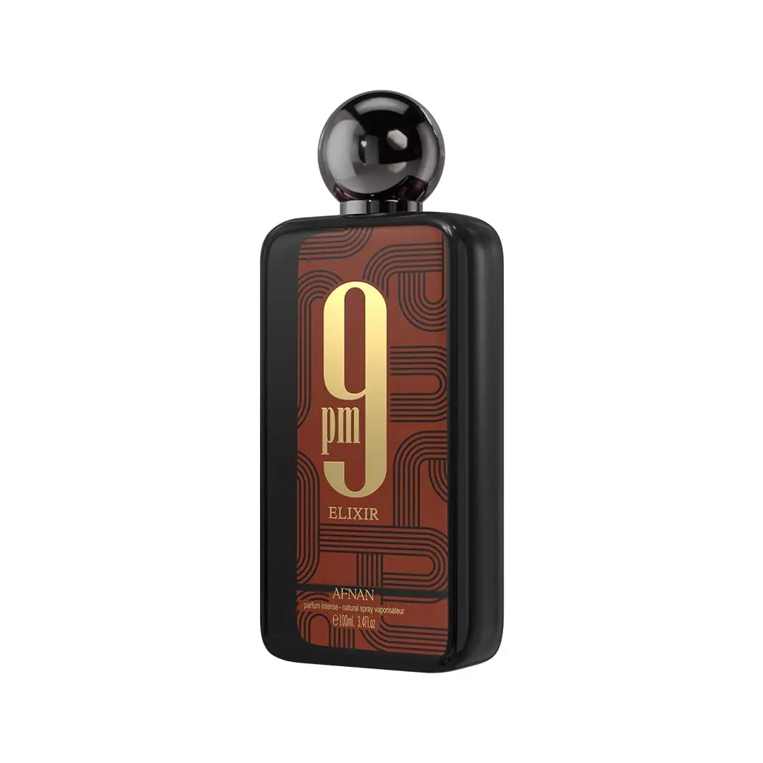 Afnan 9PM Elixir Unisex Extrait de Parfum – 3.4 fl oz (100ml)