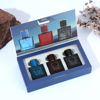 Luxury Floral & Woody Perfume Gift Set for Women – 3×30ml Eau de Toilette